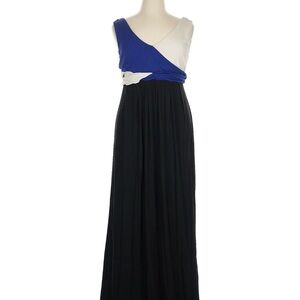 Anthropologie Maeve color block maxi dress